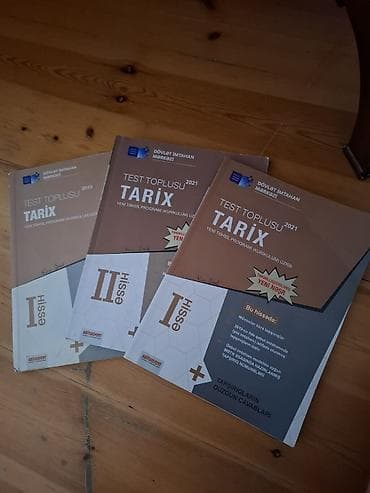 Test toplusu tarix 2019 I hisse, 2021 II hisse, 2021 I Hisse lalafo.az -da Test toplusu tarix 2019 I hisse, 2021 II hisse, 2021 I Hisse