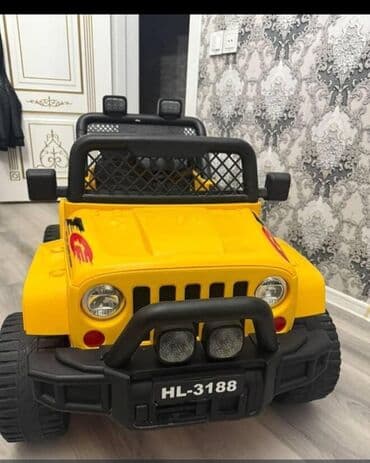 Uşaq elektrikli maşını – Jeep üslublu, sarı rəngdə (model: HL-3188) lalafo.az -da Uşaq elektrikli maşını – Jeep üslublu, sarı rəngdə (model: HL-3188)