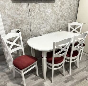 Табуретки: Для кухни, Новый, 4 стула at lalafo.az — 1 Табуретки: Для кухни, Новый, 4 стула — 1