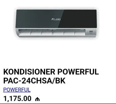 Kondisioner İşlənmiş, 70-80 kv. m, Split sistem, Kredit yoxdur lalafo.az -da Kondisioner İşlənmiş, 70-80 kv. m, Split sistem, Kredit yoxdur