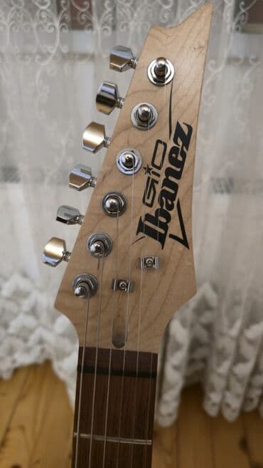 Elektro gitaralar: Elektron gitara, Ibanez, 6 sim, İşlənmiş, Ödənişli çatdırılma lalafo.az -da — 3 Elektro gitaralar: Elektron gitara, Ibanez, 6 sim, İşlənmiş, Ödənişli çatdırılma — 3