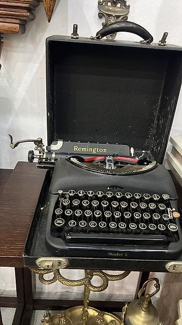 Remington Model 5 mexaniki yazı makinası - Klassik “Remington” yazısı lalafo.az -da Remington Model 5 mexaniki yazı makinası - Klassik “Remington” yazısı