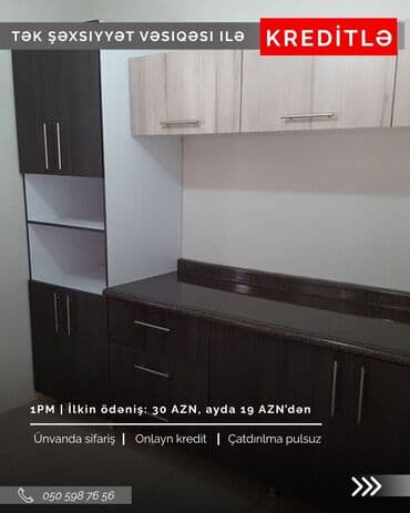 новые кухонные гарнитуры: Кухонный гарнитур на заказ, Самозакрывающие петли, Ламинат простой, Есть кредит, Бесплатная доставка at lalafo.az — 10 новые кухонные гарнитуры: Кухонный гарнитур на заказ, Самозакрывающие петли, Ламинат простой, Есть кредит, Бесплатная доставка — 10