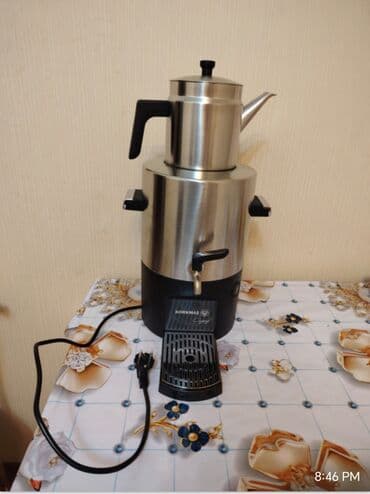 Korkmaz “Caycı” elektrikli samovar/çayçı - Paslanmayan poladdan gövdə lalafo.az -da Korkmaz “Caycı” elektrikli samovar/çayçı - Paslanmayan poladdan gövdə