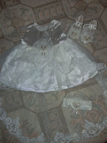 Xestexana çıxışı üçün gelinlik. Qız uşağı üçün zərif mərasim dəsti - lalafo.az -da Xestexana çıxışı üçün gelinlik. Qız uşağı üçün zərif mərasim dəsti -