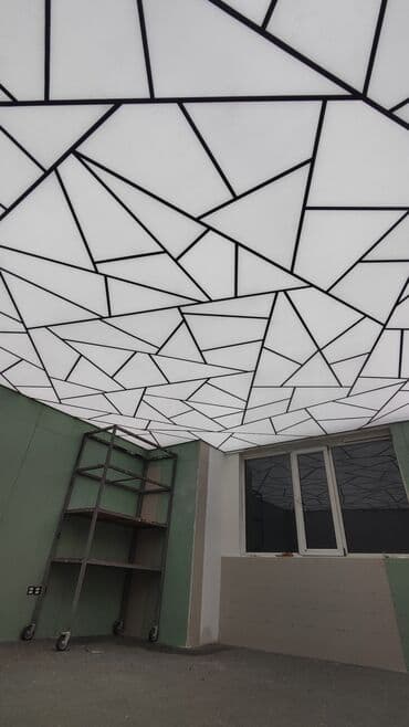 Натяжные потолки: Подвесной потолок, Оргстекло, Влагостойкая, Бесплатная доставка, Доставка в районы, Бесплатная установка at lalafo.az — 2 Натяжные потолки: Подвесной потолок, Оргстекло, Влагостойкая, Бесплатная доставка, Доставка в районы, Бесплатная установка — 2