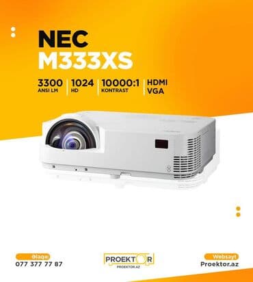 İşlənmiş Portativ Proyektor NEC, Ödənişli çatdırılma lalafo.az -da İşlənmiş Portativ Proyektor NEC, Ödənişli çatdırılma