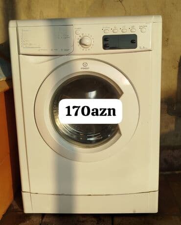 Paltaryuyan maşın Indesit, 5 kq, Avtomat, Qurutmasız, Kredit yoxdur lalafo.az -da Paltaryuyan maşın Indesit, 5 kq, Avtomat, Qurutmasız, Kredit yoxdur