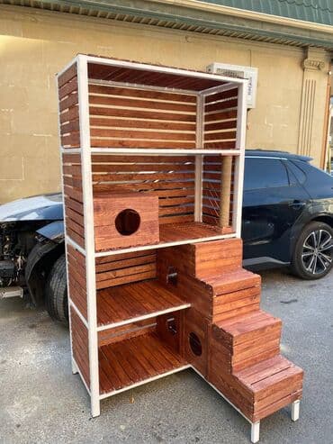 Pişik evləri sifarişlər həm ev üçün həm heyət üçün ölçüsünə və lalafo.az -da Pişik evləri sifarişlər həm ev üçün həm heyət üçün ölçüsünə və