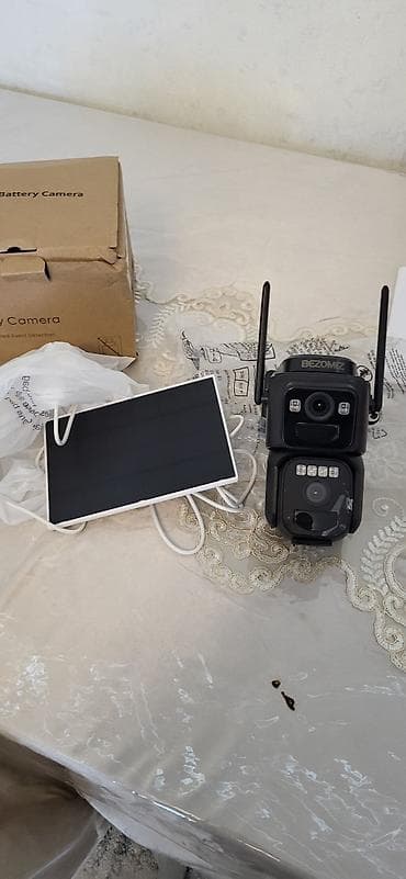 BEZOMİZ Smart Battery Camera – Günəş paneli ilə simsiz təhlükəsizlik at lalafo.az BEZOMİZ Smart Battery Camera – Günəş paneli ilə simsiz təhlükəsizlik