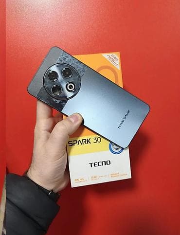 Tecno Spark 30, 256 GB, rəng - Boz lalafo.az -da Tecno Spark 30, 256 GB, rəng - Boz