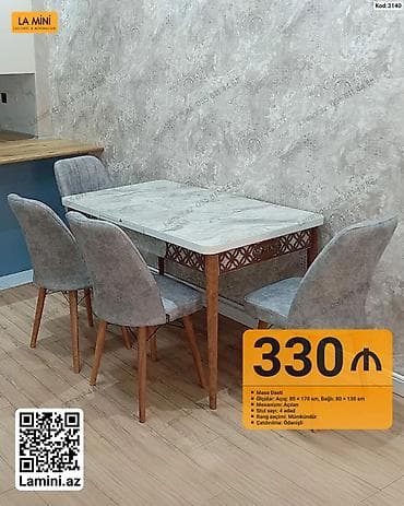 Masa dəsti – Kod: 3140 - Qiymət: 330₼ (şəkildə göstərilib) - Tərkib at lalafo.az Masa dəsti – Kod: 3140 - Qiymət: 330₼ (şəkildə göstərilib) - Tərkib