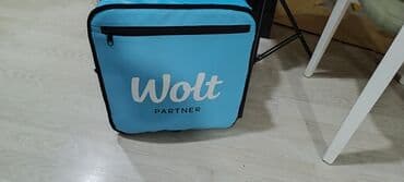 Wolt Partner termos çatdırılma çantası - Rəng: mavi (Wolt loqolu) - lalafo.az -da Wolt Partner termos çatdırılma çantası - Rəng: mavi (Wolt loqolu) -