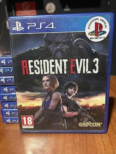 PlayStation 4 üçün Resident Evil 3 oyunu. Capcom tərəfindən nəşr lalafo.az -da PlayStation 4 üçün Resident Evil 3 oyunu. Capcom tərəfindən nəşr