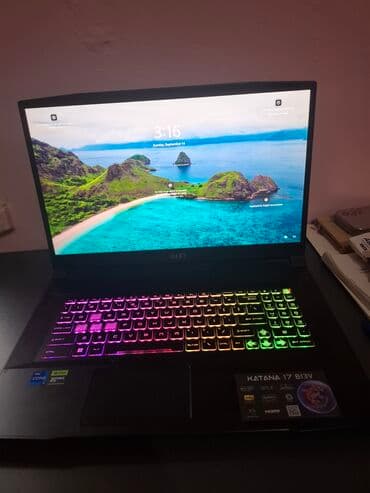 MSI: MSI Katana 17 B13V oyun noutbuku - Ekran: 17.3" IPS, 144 Hz (etiketdə lalafo.az -da — 1 MSI: MSI Katana 17 B13V oyun noutbuku - Ekran: 17.3" IPS, 144 Hz (etiketdə — 1