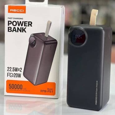 Powerbank 50000 mAh, Yeni lalafo.az -da Powerbank 50000 mAh, Yeni