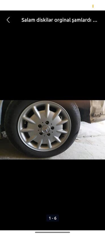 Məhsul: Mercedes-Benz orijinal yüngül lehimli disk və təkər komplekti lalafo.az -da Məhsul: Mercedes-Benz orijinal yüngül lehimli disk və təkər komplekti
