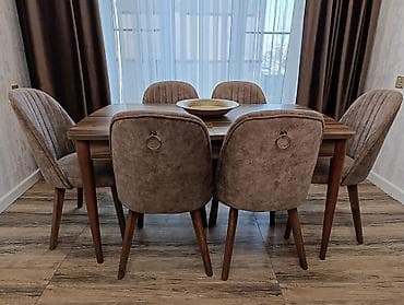 Masa dəsti satılır. Yaxşı vəziyyətdə. Masa açılır. 6 stul. Qiymət 400 lalafo.az -da Masa dəsti satılır. Yaxşı vəziyyətdə. Masa açılır. 6 stul. Qiymət 400