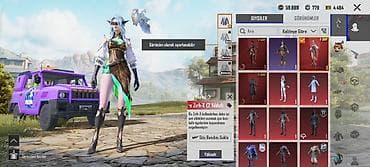 PUBG Mobile hesabı – nadir geyimlər və aksesuar kolleksiyası Real lalafo.az -da PUBG Mobile hesabı – nadir geyimlər və aksesuar kolleksiyası Real