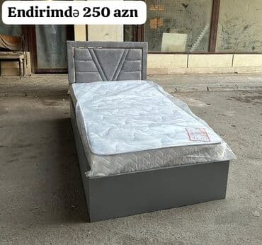 Yeni, Təknəfərlik çarpayı, Bazasız, Matras ilə, Siyirməsiz lalafo.az -da Yeni, Təknəfərlik çarpayı, Bazasız, Matras ilə, Siyirməsiz
