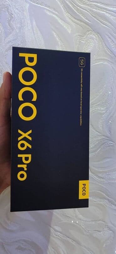 Poco X6 Pro 5G, 512 GB, rəng - Qara, Barmaq izi, Face ID, Sensor lalafo.az -da Poco X6 Pro 5G, 512 GB, rəng - Qara, Barmaq izi, Face ID, Sensor