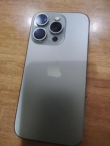 IPhone 15 Pro, 256 GB, Natural Titanium, Face ID lalafo.az -da — 1 IPhone 15 Pro, 256 GB, Natural Titanium, Face ID — 1