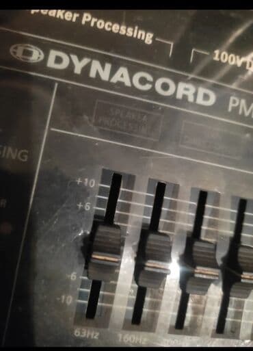 Yeni nəsil Dynacord PM 502 – aktiv mikser/powered mixer lalafo.az -da Yeni nəsil Dynacord PM 502 – aktiv mikser/powered mixer