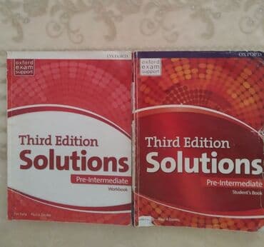 Məhsul: Solutions Third Edition – Pre-Intermediate (Oxford Exam lalafo.az -da Məhsul: Solutions Third Edition – Pre-Intermediate (Oxford Exam