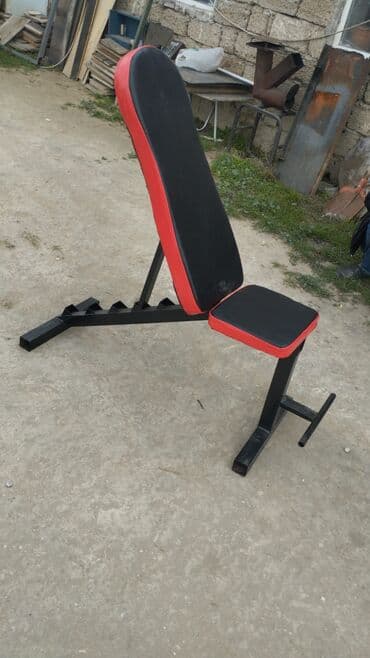 Шлемы: Tənzimlənən trenajor skamyası - Çoxməqsədli dizayn: sinə pressi at lalafo.az — 1 Шлемы: Tənzimlənən trenajor skamyası - Çoxməqsədli dizayn: sinə pressi — 1