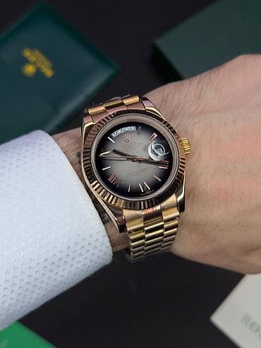 Новый, Наручные часы, Rolex, цвет - Золотой at lalafo.az Новый, Наручные часы, Rolex, цвет - Золотой
