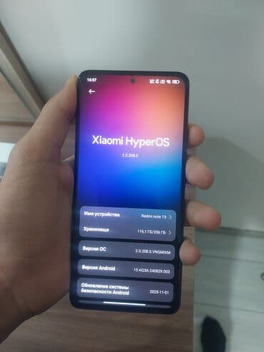 Redmi Note 13, 256 GB, Sensor, Barmaq izi, İki sim kartlı lalafo.az -da Redmi Note 13, 256 GB, Sensor, Barmaq izi, İki sim kartlı