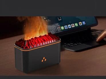 Alov effekti verən dekorativ stolüstü LED cihaz - Realistik alov və lalafo.az -da Alov effekti verən dekorativ stolüstü LED cihaz - Realistik alov və