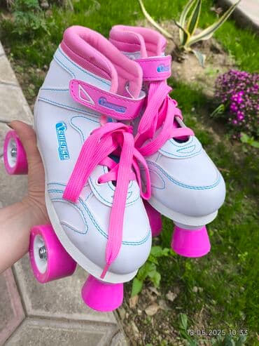 Ağ və çəhrayı rənglərdə, dörd təkərli "Chicago Skates" markalı lalafo.az -da Ağ və çəhrayı rənglərdə, dörd təkərli "Chicago Skates" markalı