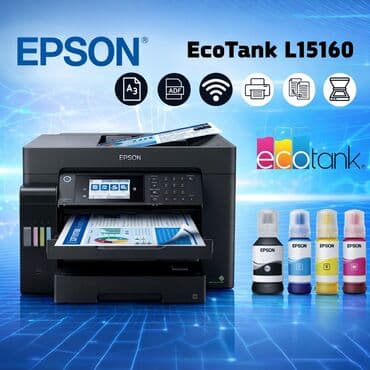 Epson EcoTank L15160 çoxfunksiyalı printer - Çap, skan, kopiya və lalafo.az -da Epson EcoTank L15160 çoxfunksiyalı printer - Çap, skan, kopiya və