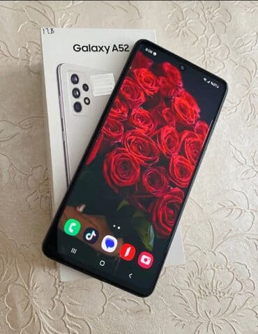 Samsung Galaxy A52, 128 GB, rəng - Ağ, Barmaq izi lalafo.az -da Samsung Galaxy A52, 128 GB, rəng - Ağ, Barmaq izi