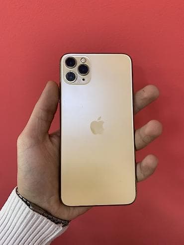 IPhone 11 Pro Max, Qızılı, Simsiz şarj lalafo.az -da IPhone 11 Pro Max, Qızılı, Simsiz şarj