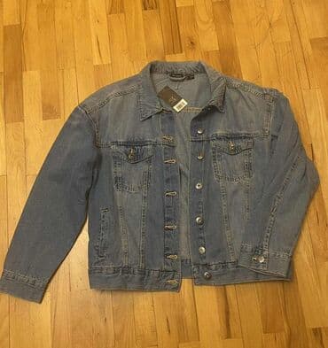 Классическая джинсовая куртка 100% хлопок средней плотности размер lalafo.az -da Классическая джинсовая куртка 100% хлопок средней плотности размер