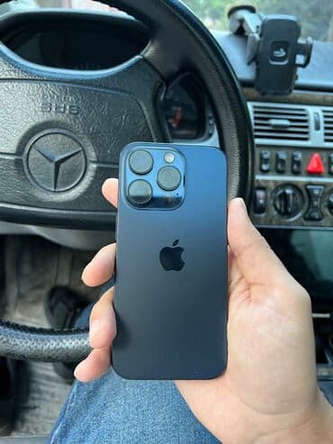 IPhone 15 Pro, 128 GB, Blue Titanium, Face ID lalafo.az -da IPhone 15 Pro, 128 GB, Blue Titanium, Face ID