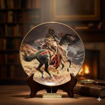Franklin Mint «Great Spirit, Guide My Hand» kolleksiya boşqabı lalafo.az -da Franklin Mint «Great Spirit, Guide My Hand» kolleksiya boşqabı
