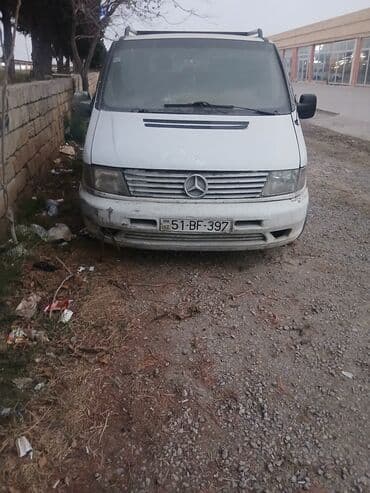 Mercedes-Benz Vito mikroavtobus - Kuzov: ağ rəngli, ön barmaqlıqda lalafo.az -da Mercedes-Benz Vito mikroavtobus - Kuzov: ağ rəngli, ön barmaqlıqda