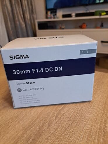 Məhsul: Sigma 30mm F1.4 DC DN (C – Contemporary seriyası) dəyişdirilə lalafo.az -da Məhsul: Sigma 30mm F1.4 DC DN (C – Contemporary seriyası) dəyişdirilə