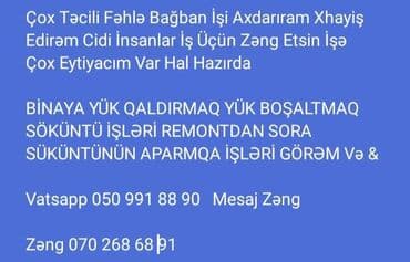 Təcili iş axdarıram maaş razılaşmaq olar lalafo.az -da Təcili iş axdarıram maaş razılaşmaq olar