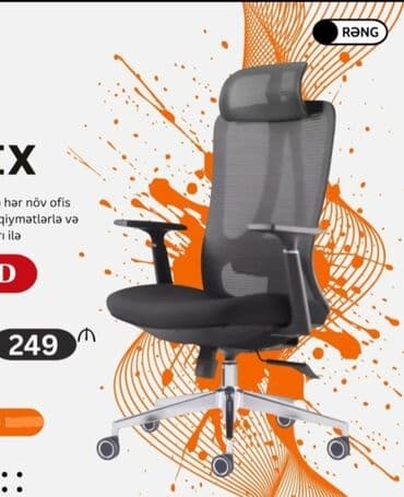 Другая офисная мебель: С колесиками, Рукояти регулируются at lalafo.az — 1 Другая офисная мебель: С колесиками, Рукояти регулируются — 1