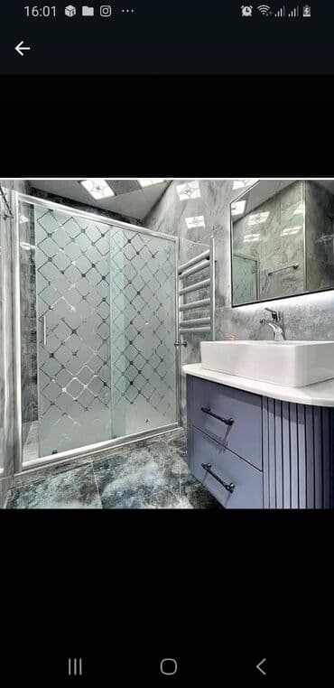 Бачки для унитаза: Duş kabinəsi – sürüşmə qapılı, temperli şüşə - Dizayn: 2 və 3 panelli at lalafo.az — 8 Бачки для унитаза: Duş kabinəsi – sürüşmə qapılı, temperli şüşə - Dizayn: 2 və 3 panelli — 8