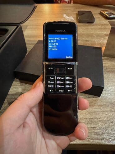 Nokia 8 Sirocco, rəng - Qara, Düyməli lalafo.az -da Nokia 8 Sirocco, rəng - Qara, Düyməli