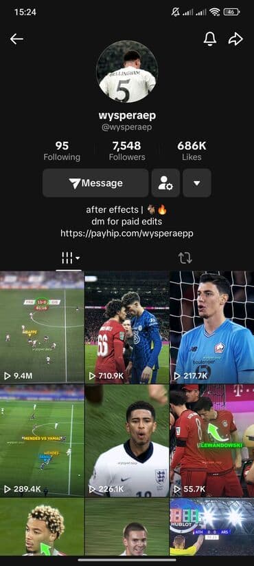 Tiktok hesabi 7500 takipci 60 manata satilir lalafo.az -da Tiktok hesabi 7500 takipci 60 manata satilir