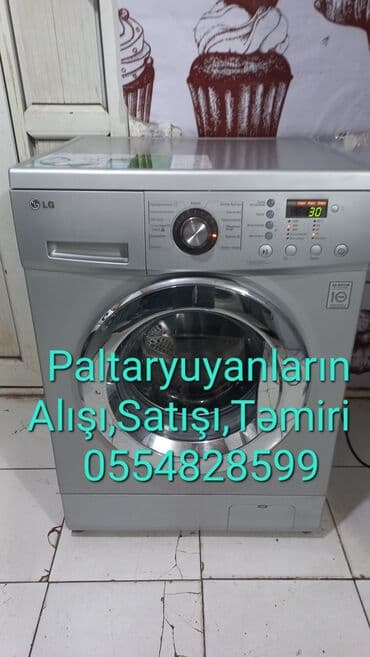 Paltaryuyan maşın LG, 6 kq, İşlənmiş, Avtomat, Pulsuz çatdırılma lalafo.az -da Paltaryuyan maşın LG, 6 kq, İşlənmiş, Avtomat, Pulsuz çatdırılma