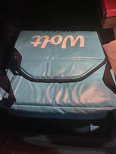 Wolt Partner termo çantası - Rəng: mavi, “Wolt Partner” loqolu - lalafo.az -da Wolt Partner termo çantası - Rəng: mavi, “Wolt Partner” loqolu -