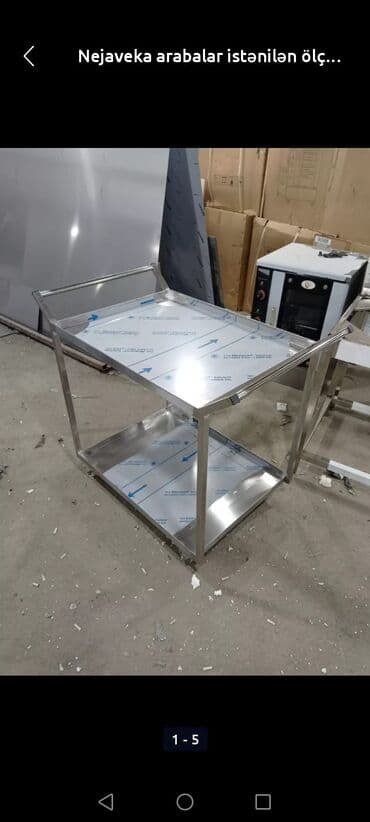 Nerjaveykalar: Servis arabası hər ölçüdə restoran avadanlıqları lalafo.az -da — 3 Nerjaveykalar: Servis arabası hər ölçüdə restoran avadanlıqları — 3