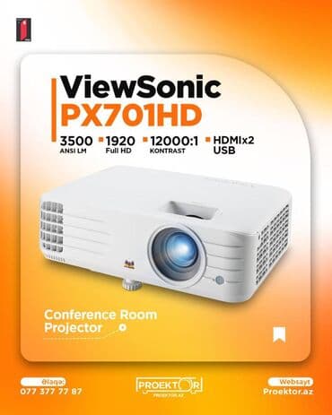 Yeni Portativ Proyektor ViewSonic, Ödənişli çatdırılma lalafo.az -da Yeni Portativ Proyektor ViewSonic, Ödənişli çatdırılma